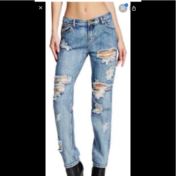One Teaspoon Denim - One Teaspoon distressed “super baggy” denim jeans